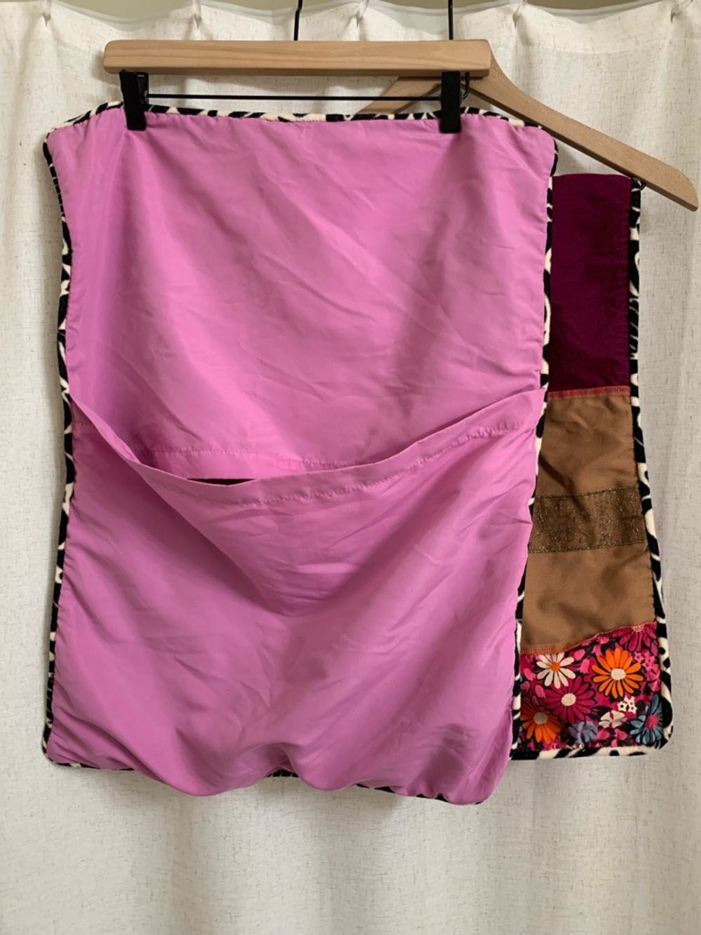 Seventeen Magazine Y2K Girl Floral Patchwork Corduroy Purple Pattern PillowCases - Picture 4 of 7